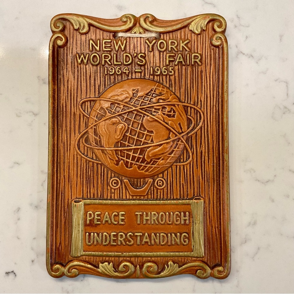 New York World's Fair 1964-1965 Plaque